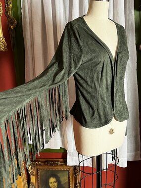 Cardigan with Fringe